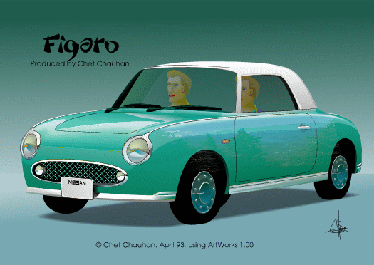 Updated car graphic